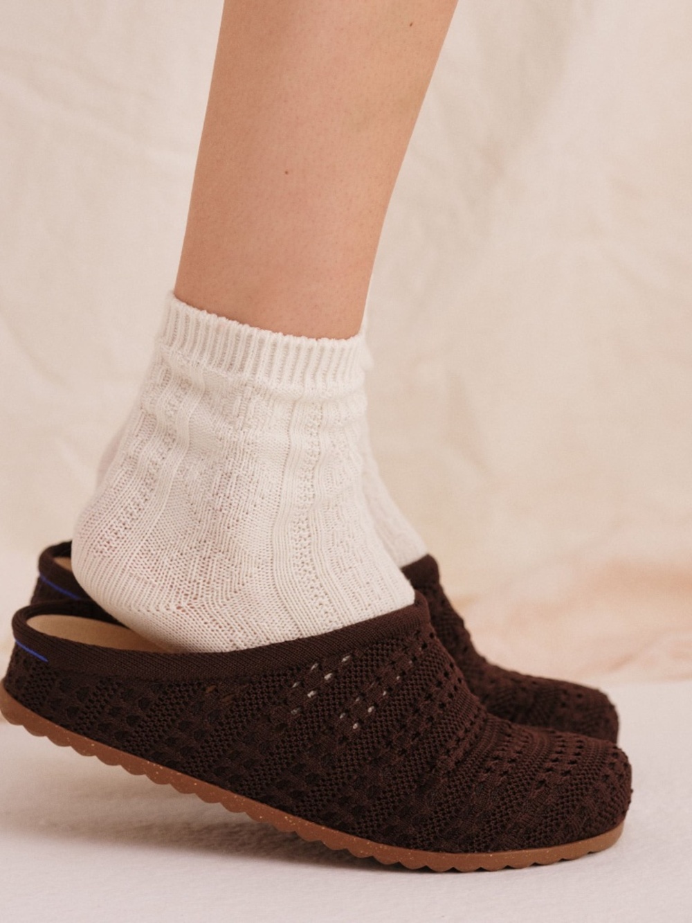 Rothy's The Casual Clog - Chocolate Crochet Size 8 - Picture 2 of 6